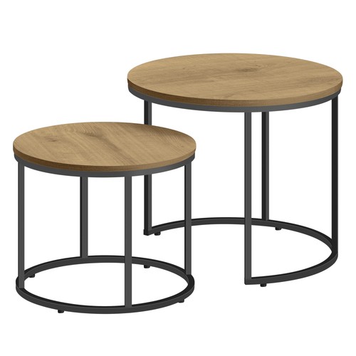 Table basse ronde pièces - 2,