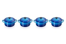 Set de 4 Mini Cocottes Rondes