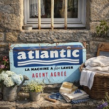 Plaque publicitaire ancienne