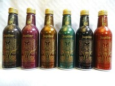 6 DIFFERENT JUPILER ALUMINIUM BOTTLES TOMORROWLAND BELGIUM 