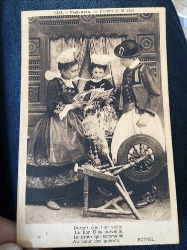 Ancienne cpa pont - cpa, famille