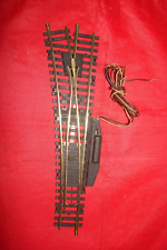 FLEISCHMANN HO LEFT SWITCH 6048 ELECTRIC TRAIN BRASS
