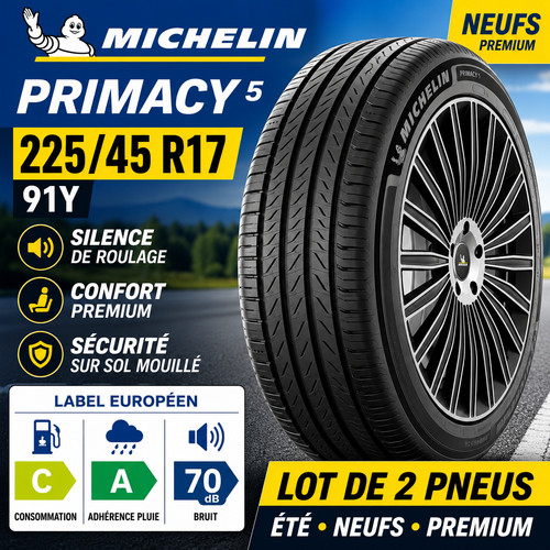 Lot pneus michelin - 2, 5