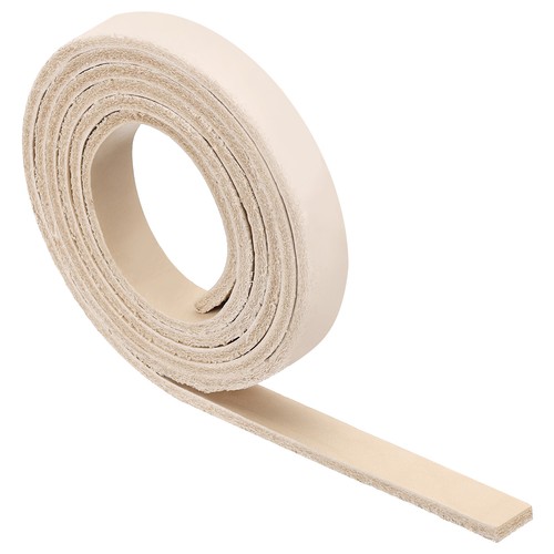 Lanière cuir naturel - en, 0,6"