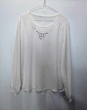 Blouse blanche polyester