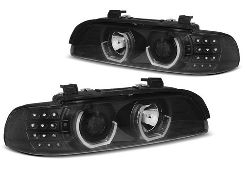 Phares avant led - phares, noirs