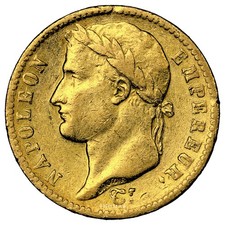 Napoleon I - Gold - 20 Francs Or Tête Laurée - 1813 Q Perpignan - 13 033 ex