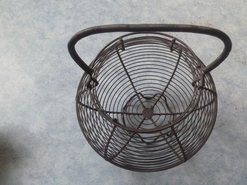 Panier oeufs metal peint - panier,