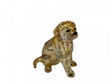 Swarovski 1142825 Golden Retriever chiot assis 3,7 cm. Excellent état