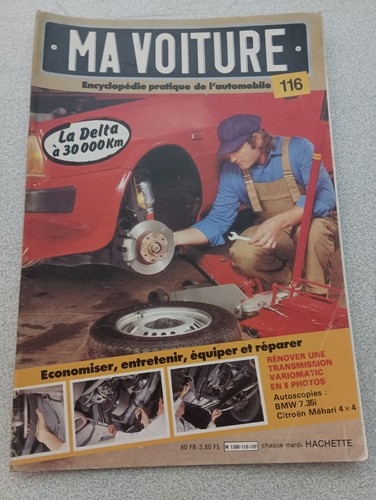Revue hachette voiture - voiture, n116