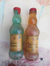Lot 2 Mignonettes Antique Alcohol Collection Bistrot Verbena Auvergn Apple