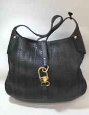 Auth DELVAUX handbag Leather From Japan