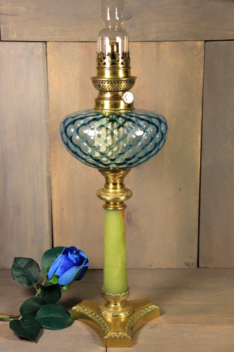 Grande lampe pétrole - lampe,