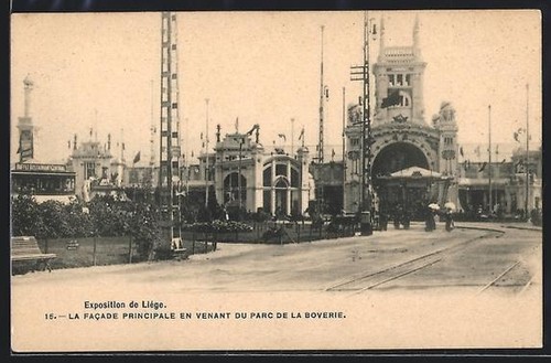 Carte postale liège - carte,