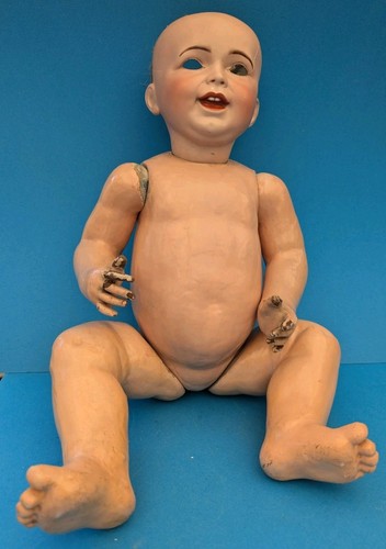 Ancienne poupée poupon bébé - poupon,