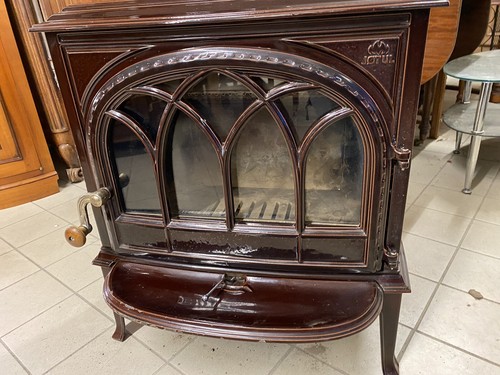 Poêle bois fonte jotul - en,