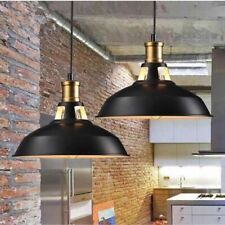Lot de 2 Lustres Rétro Style Industriel Suspension 27 cm E27 Salon Cuisine