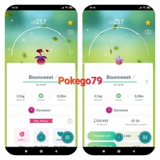 Pokemon Shiny Dynamax Bounsweet (Tr.a.d.e 20k stardust or P.T.C 80k stardust)