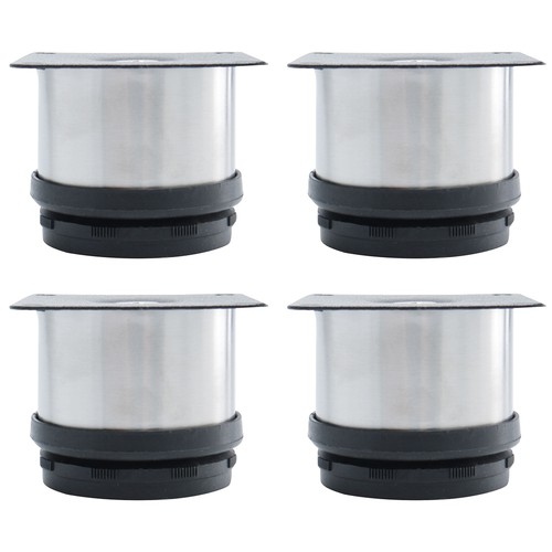 Meuble jambes acier - meuble, inox