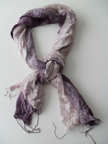 Foulard dégradé violet à - foulard, de