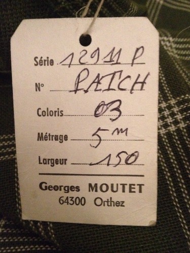 Tissus georges moutet vert - moutet,