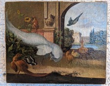 Ancienne peinture XVIIIe