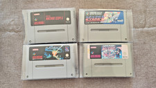 Lot de 4 jeux Super Nintendo