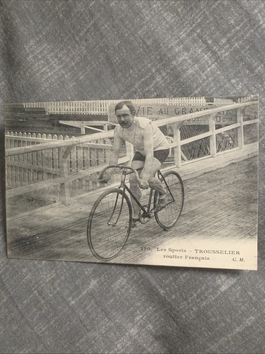Postcard cycling trousselier - postcard,