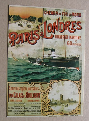 Carte retro chemin - retro, du