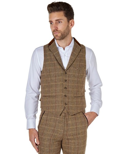 Hommes gilet mélange - hommes, laine