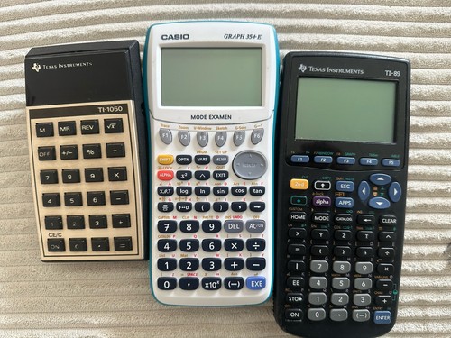 Lot calculatrices casio - 3,