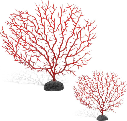 2pcs sea fan coral - 2pcs,