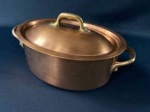 Cocotte ovale cuivre - ovale,