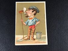 CHROMO CARD LE BRULE TOUT