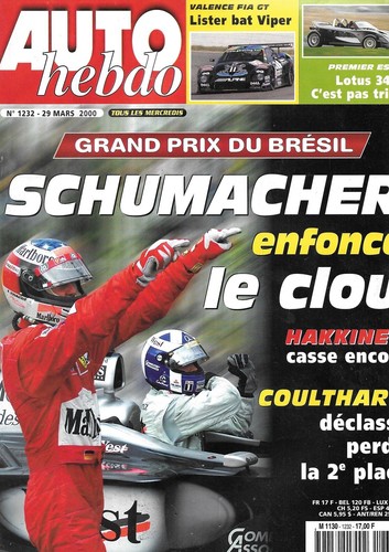 Auto hebdo 1232 - n°1232, 2000