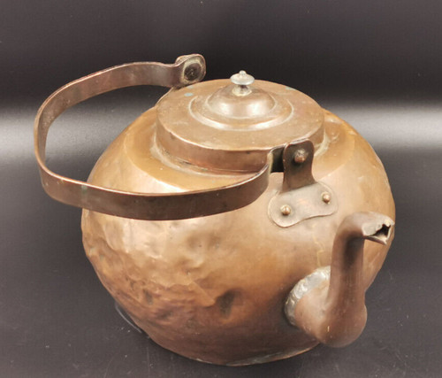 Ancienne bouilloire cuivre - en,