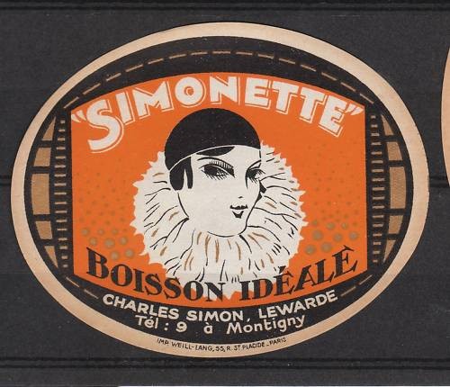 Old beer label alcohol - old,