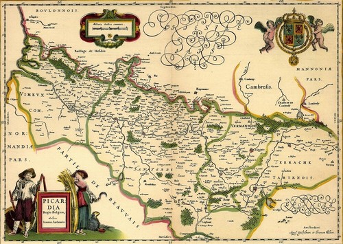 Reproduction carte ancienne - ,