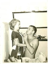 PHOTO MEN'S NUDE SWIMSUIT VELVET BRIEFS MUSCLE LAKE PIPE Ref; 151G25