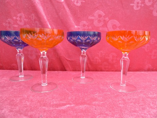 Vieux verres champagne - vieux,
