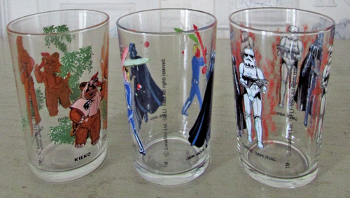 Lot verres moutarde star - de,