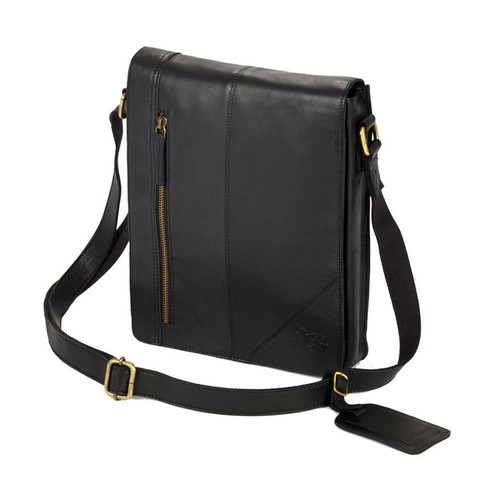 Sac messager homme cuir noir - messager,
