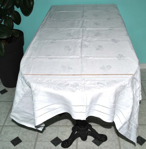 Nappe ancienne coton - nappe, en