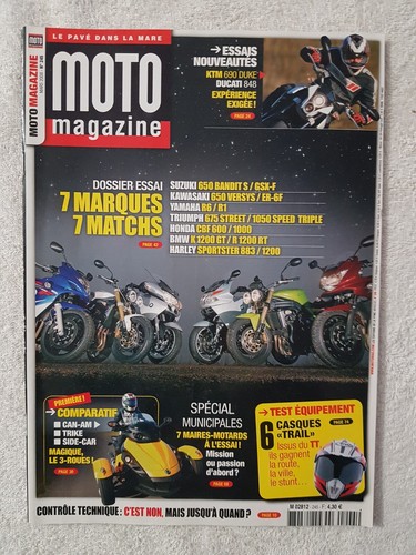 Moto magazine 245 2008 - n°245, 3/2008
