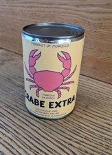 tintin and snowy open tin Haddock the crab with gold clamp Hergé