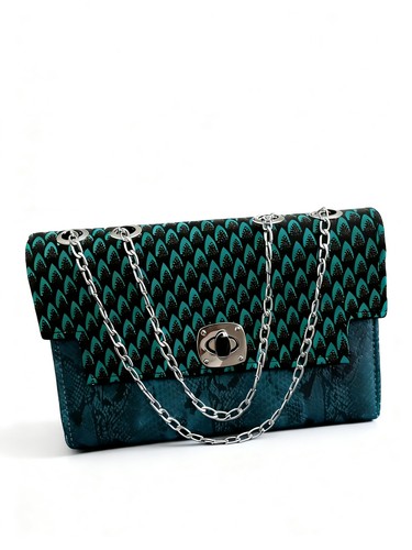Sac main motif serpent - sac,