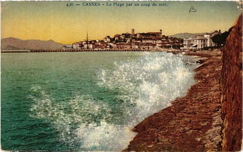Cpa cannes plage - cpa,