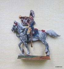 SEGOM TIN FLAT EMPIRE NAPOLON / FINE DOUBLE SIDED PAINT BY ARTIST #09