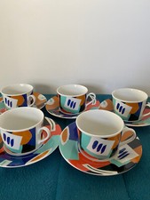 Set of 5 Seltmann Weiden Cup & Saucer Authentic Bavaria Germany