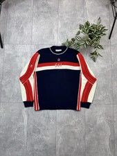 Vintage 70s 80s Montant Pull Wool Ski Sweater Made in France Fusalp